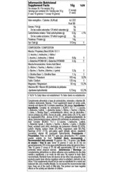 Nutritional information for Zoomad Labs - Caretaker® BCAAs 10:1:1 supplement, detailing ingredients and serving size.